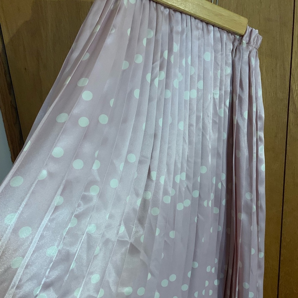 Vintage sz 6 Evan-Picone silk pleated skirt